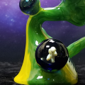 green ferancshanaw with WHOMBIVERSE