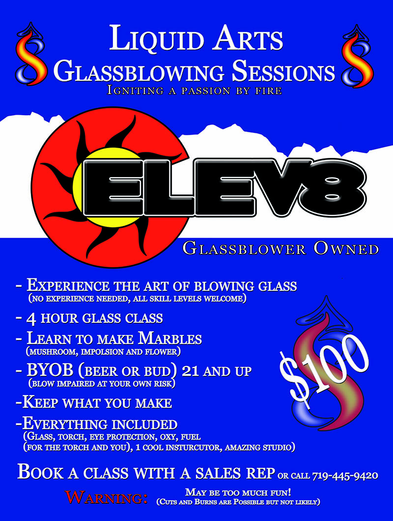 Glass Blowing Classes GlassBlowing Classes in Colorado By Elev8