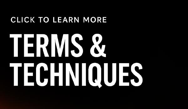 Terms and techniques graphic